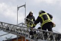 Dachstuhlbrand Koeln Poll Geislarerstr P540